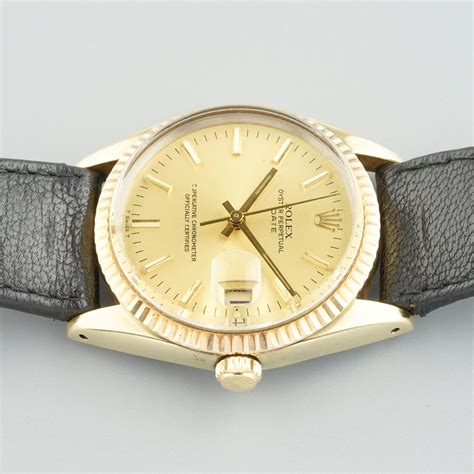 rolex date 15505 watch|rolex 1550 gold plated.